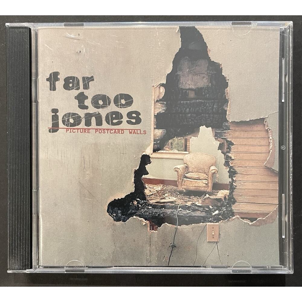 Picture Postcard Walls by Far Too Jones (CD, 1998) Mammoth Records